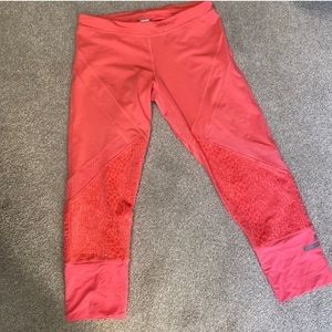 Stella McCartney By Adidas Coral Capri Leggings Size S